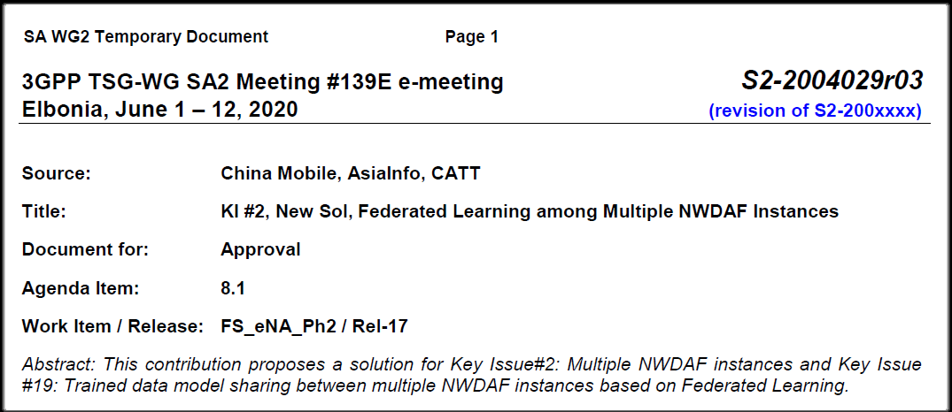 九游会在线登录官网3GPP R17国际标准暨AI联邦学习在通信领域的首个国际标准获批 2.png 九游会在线登录官网3GPP R17国际标准暨AI联邦学习在通信领域的首个国际标准获批 2.png